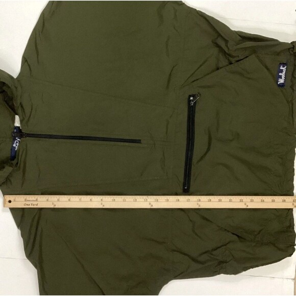 Vintage Woolrich Anorak Jacket - Women's Sz XL - Olive Green - Pull-Over - E314 - Picture 13 of 14